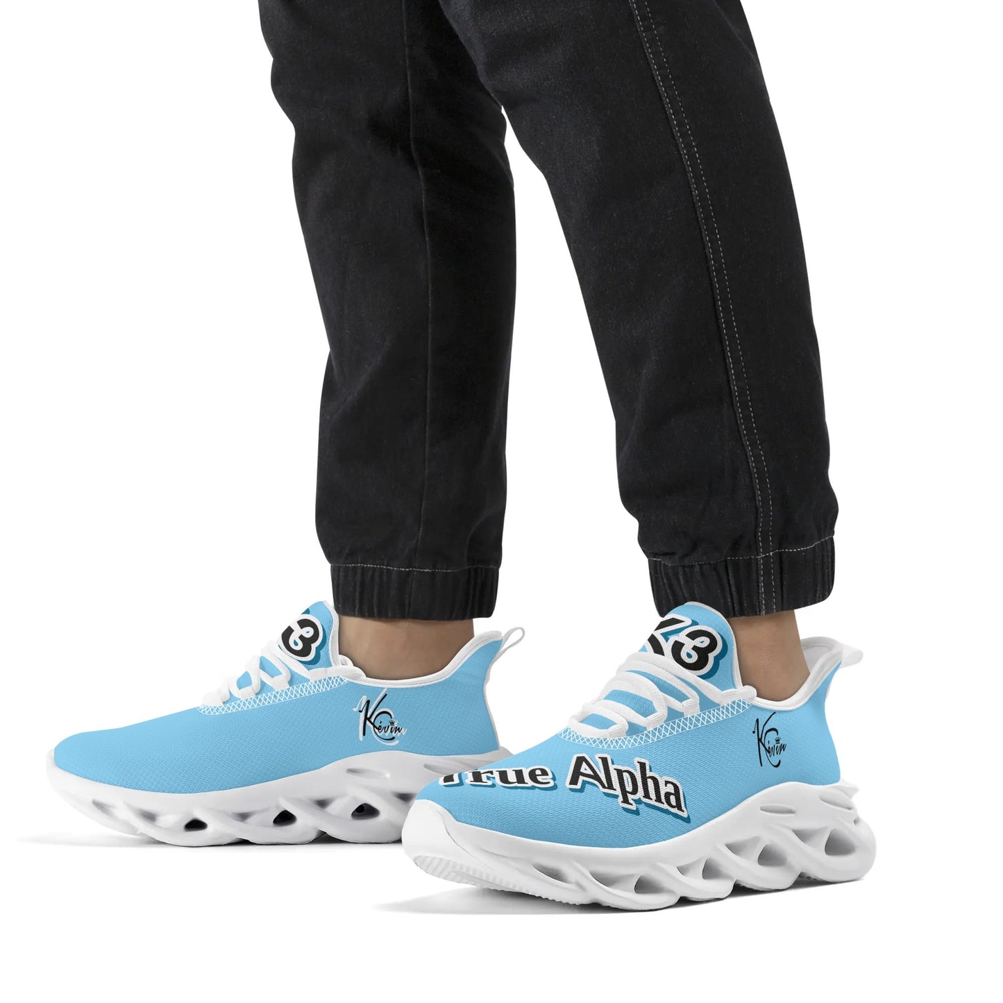 3TG True Alpha Chain Link Sneakers