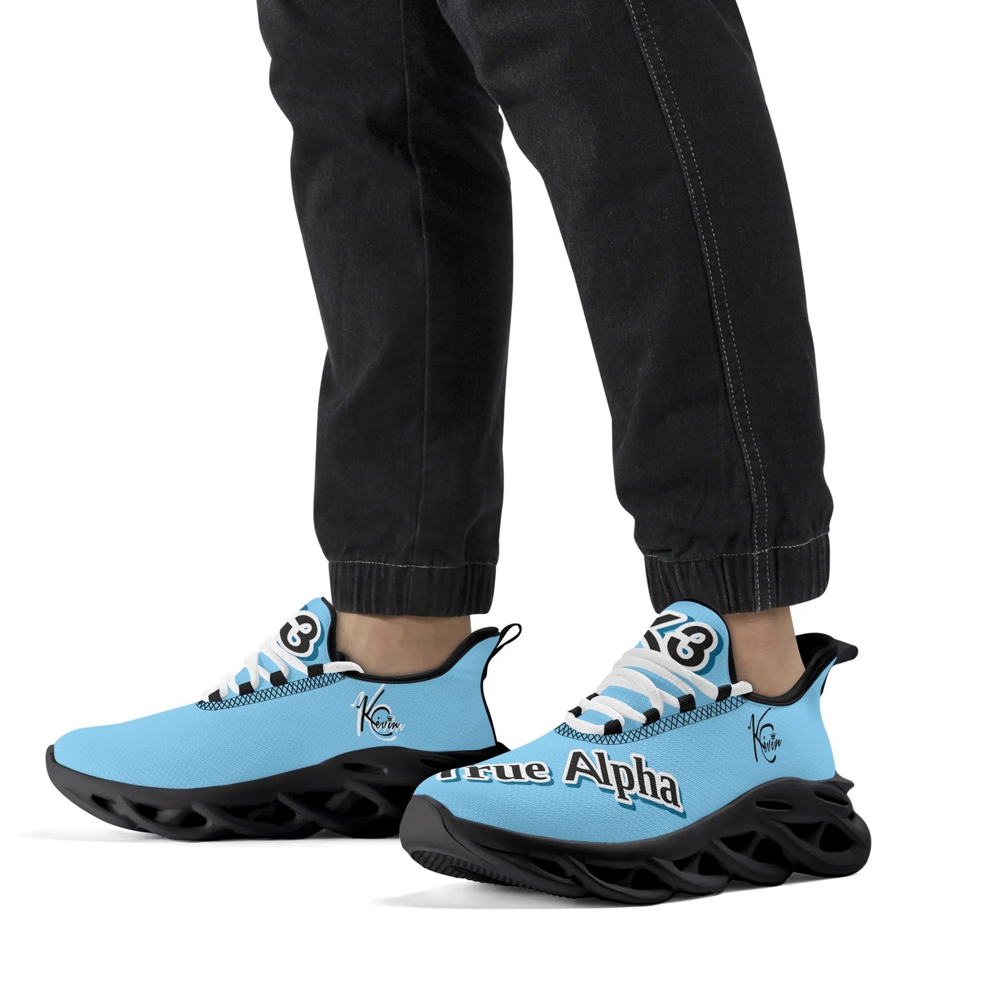 3TG True Alpha Chain Link Sneakers