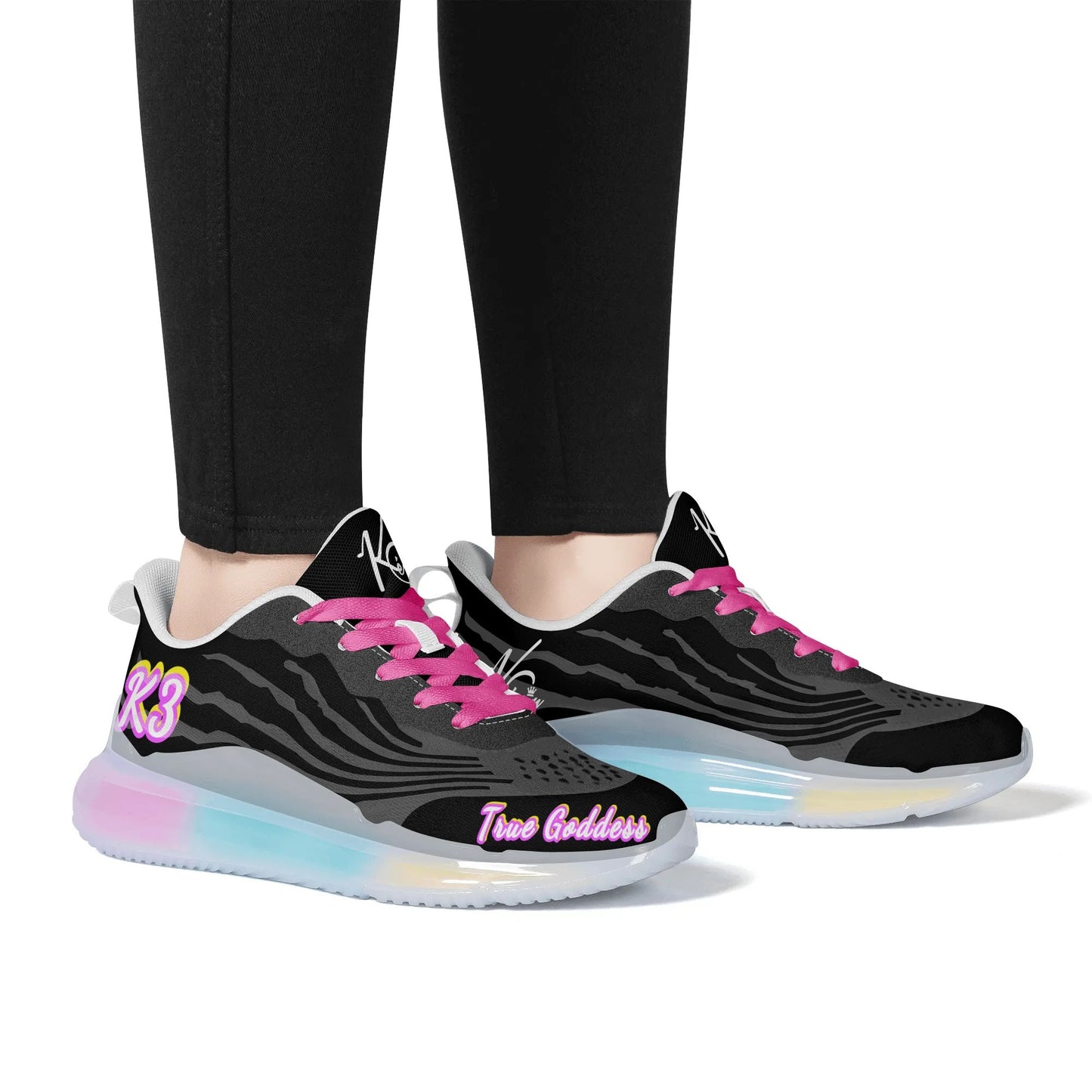 3TG True Goddess K3 Rainbow Aurora Shoes (Night Aurora)