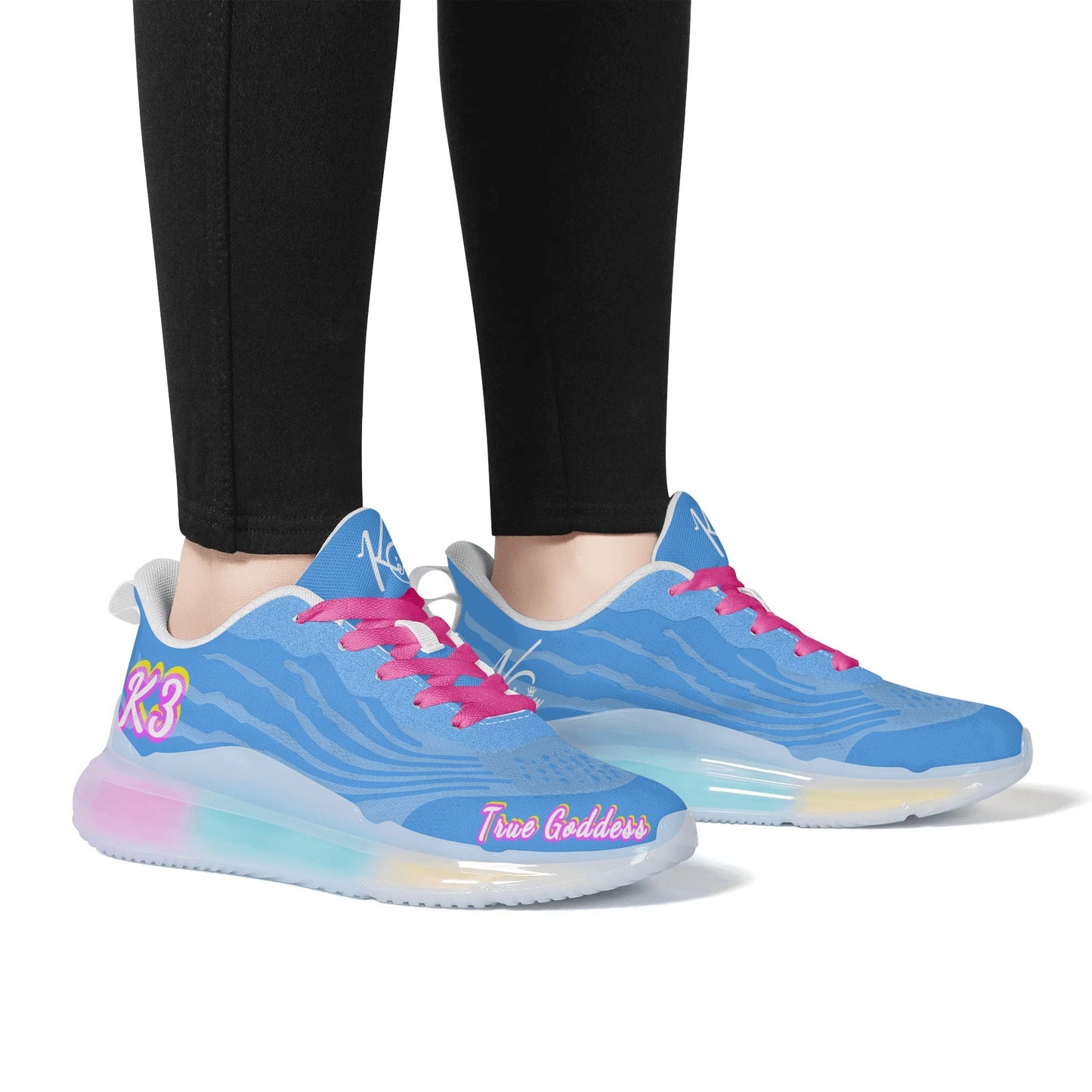 3TG True Goddess K3 Rainbow Aurora Shoes (Cotton Candy Aurora)
