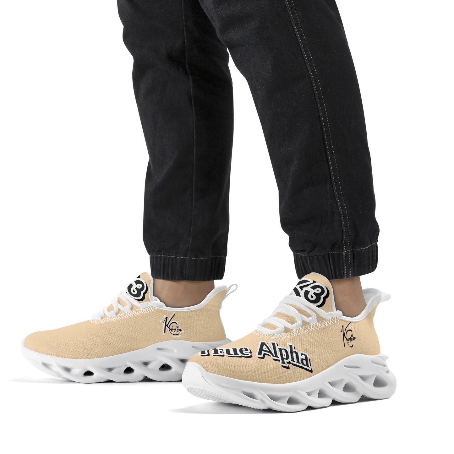 3TG True Alpha (Desert Storm Edition) Chain Link Sneakers