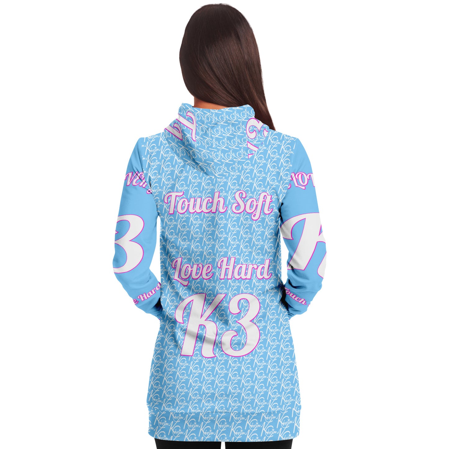 3TG True Lover Girl Longline Hoodie Dress