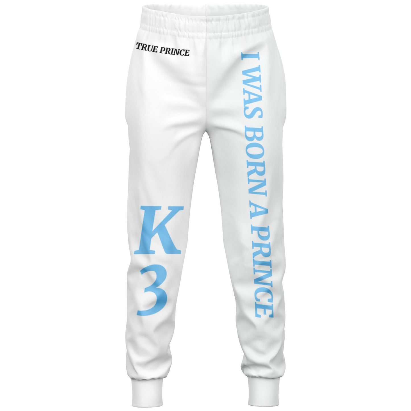 3TG True Prince Jogger (Boy's Baby Blue & White)