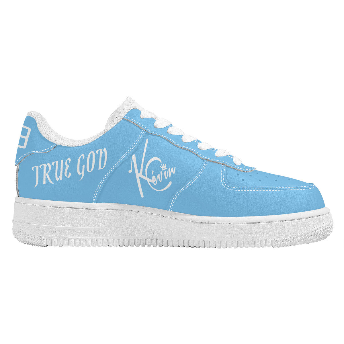 3TG True God Low-Top Shoes (Baby Blue & White Edition)