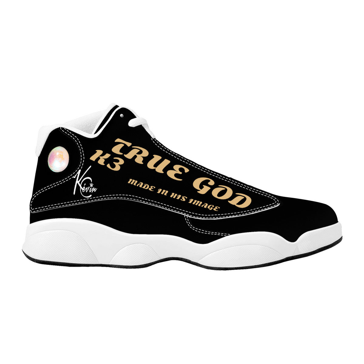 3TG True God Shoes (Black & Soft Gold Melanated Edition)