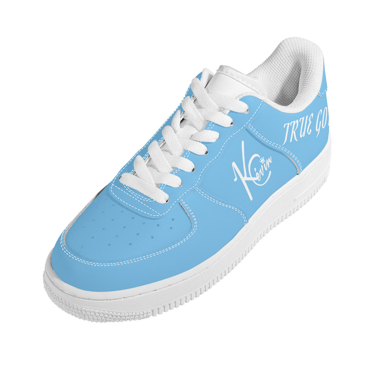 3TG True God Low-Top Shoes (Baby Blue & White Edition)