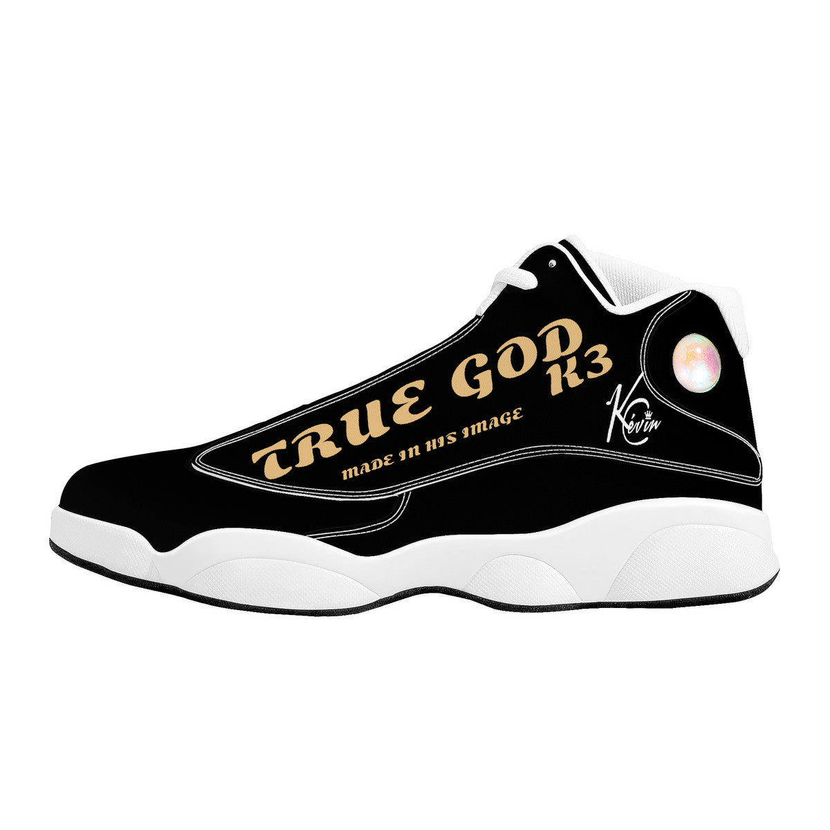 3TG True God Shoes (Black & Soft Gold Melanated Edition)