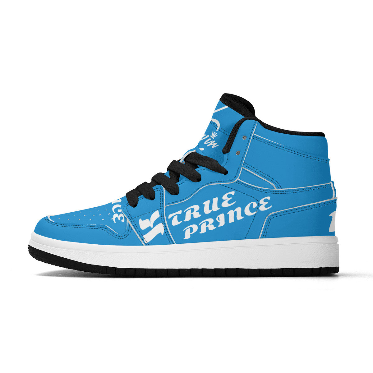 3TG True Prince (Baby Blue, Black and White) High-Top