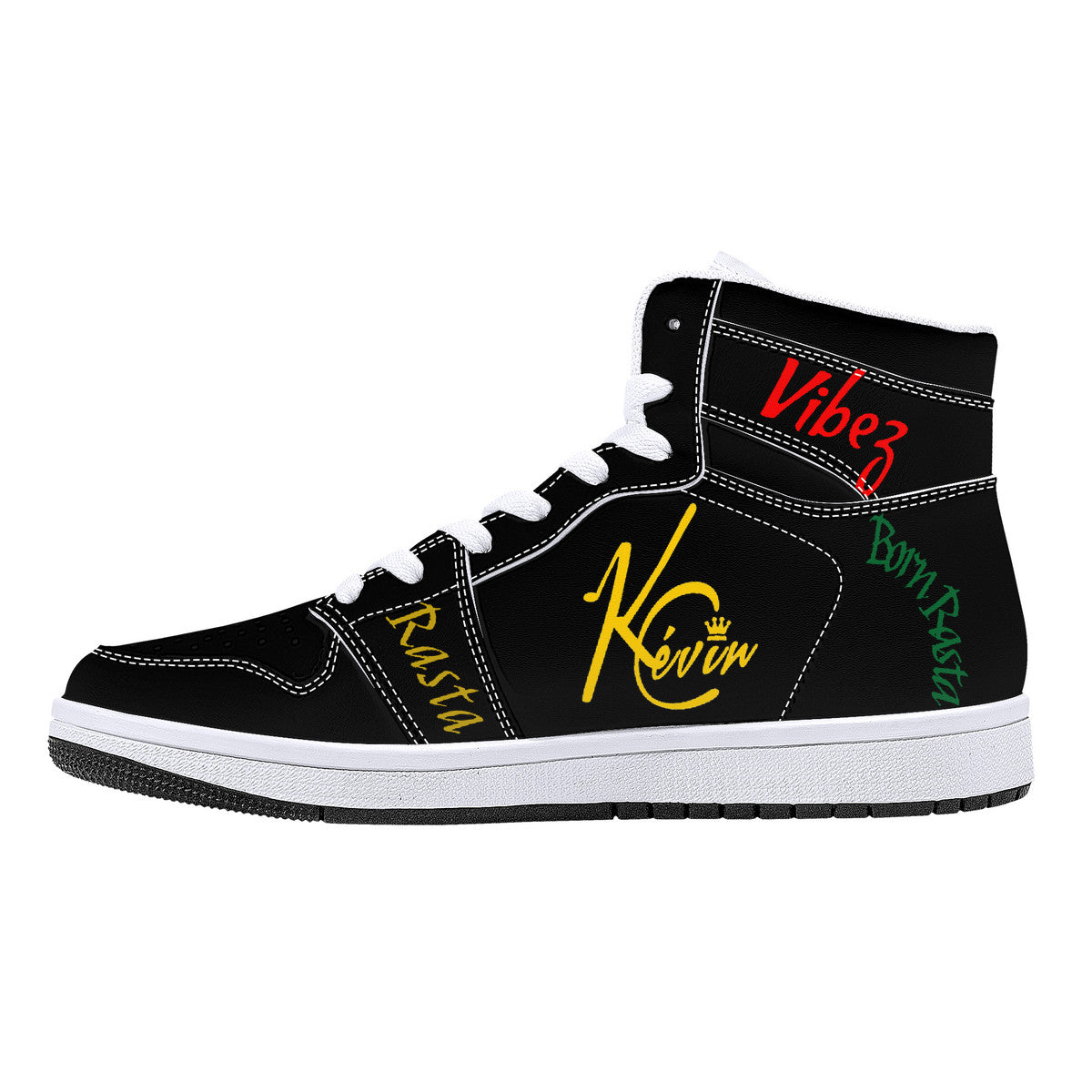 3TG True Rasta Gal High-Tops