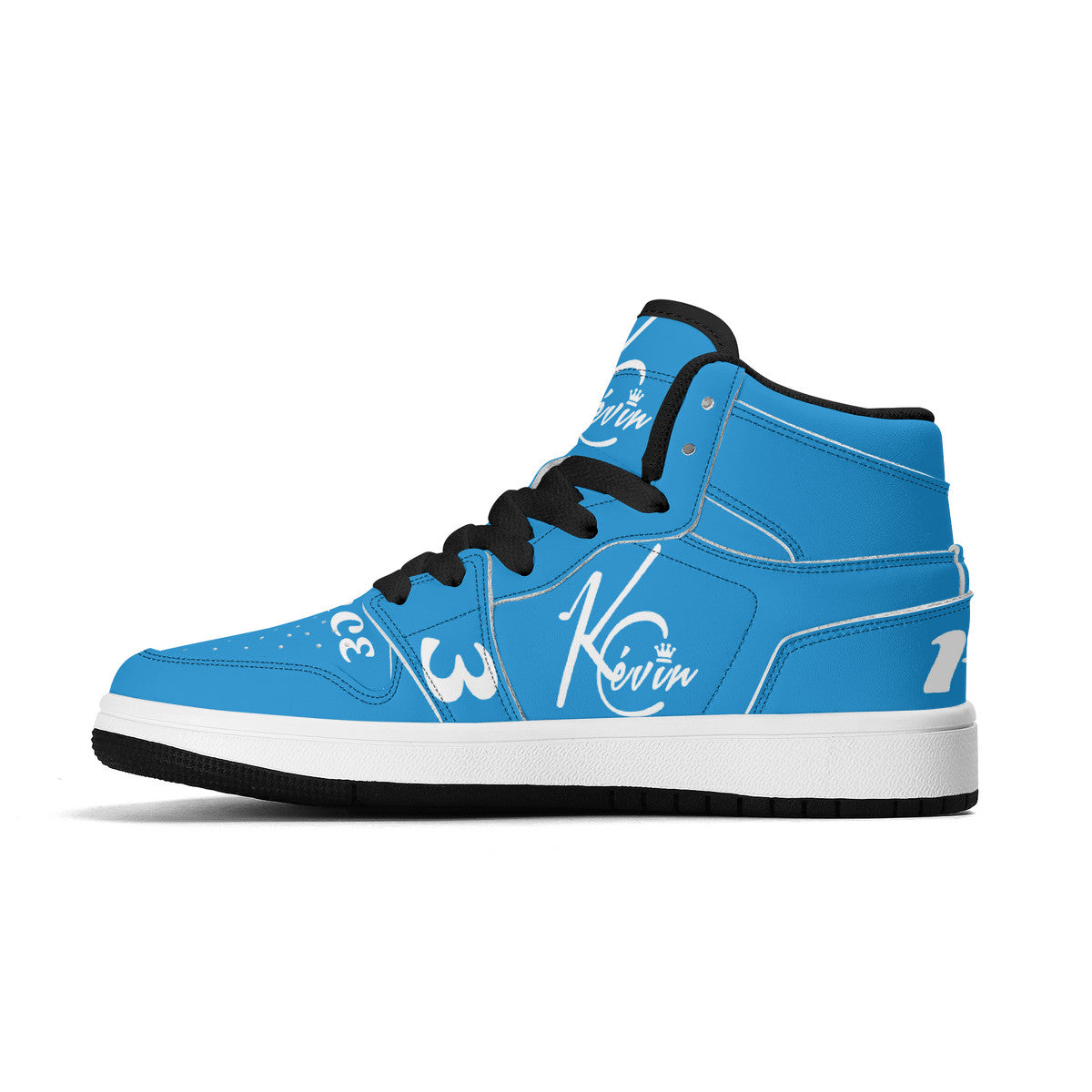 3TG True Prince (Baby Blue, Black and White) High-Top