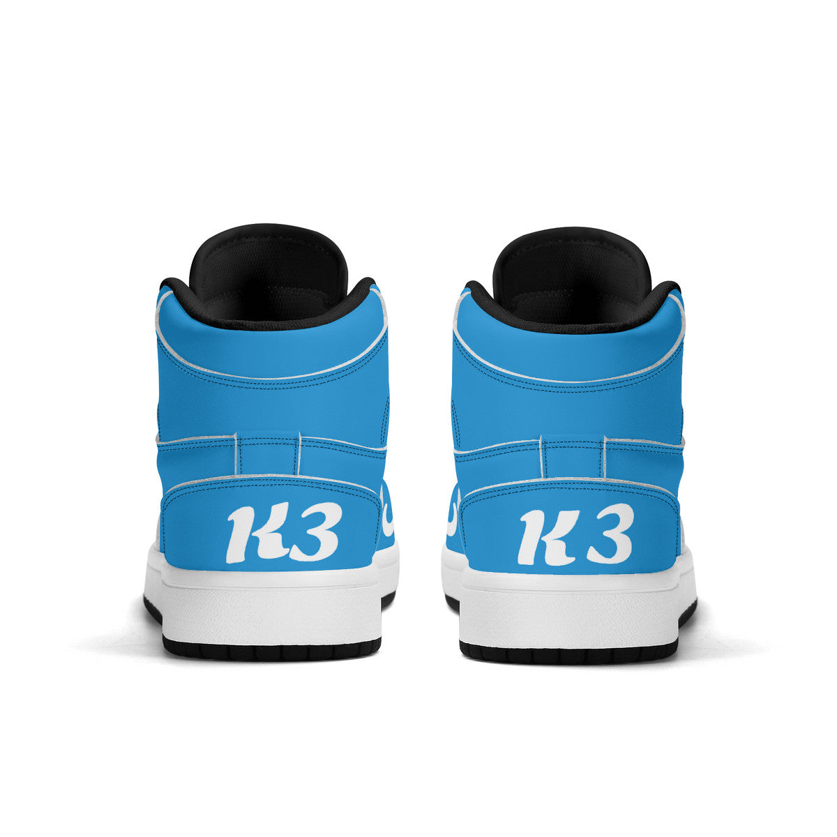 3TG True Prince (Baby Blue, Black and White) High-Top