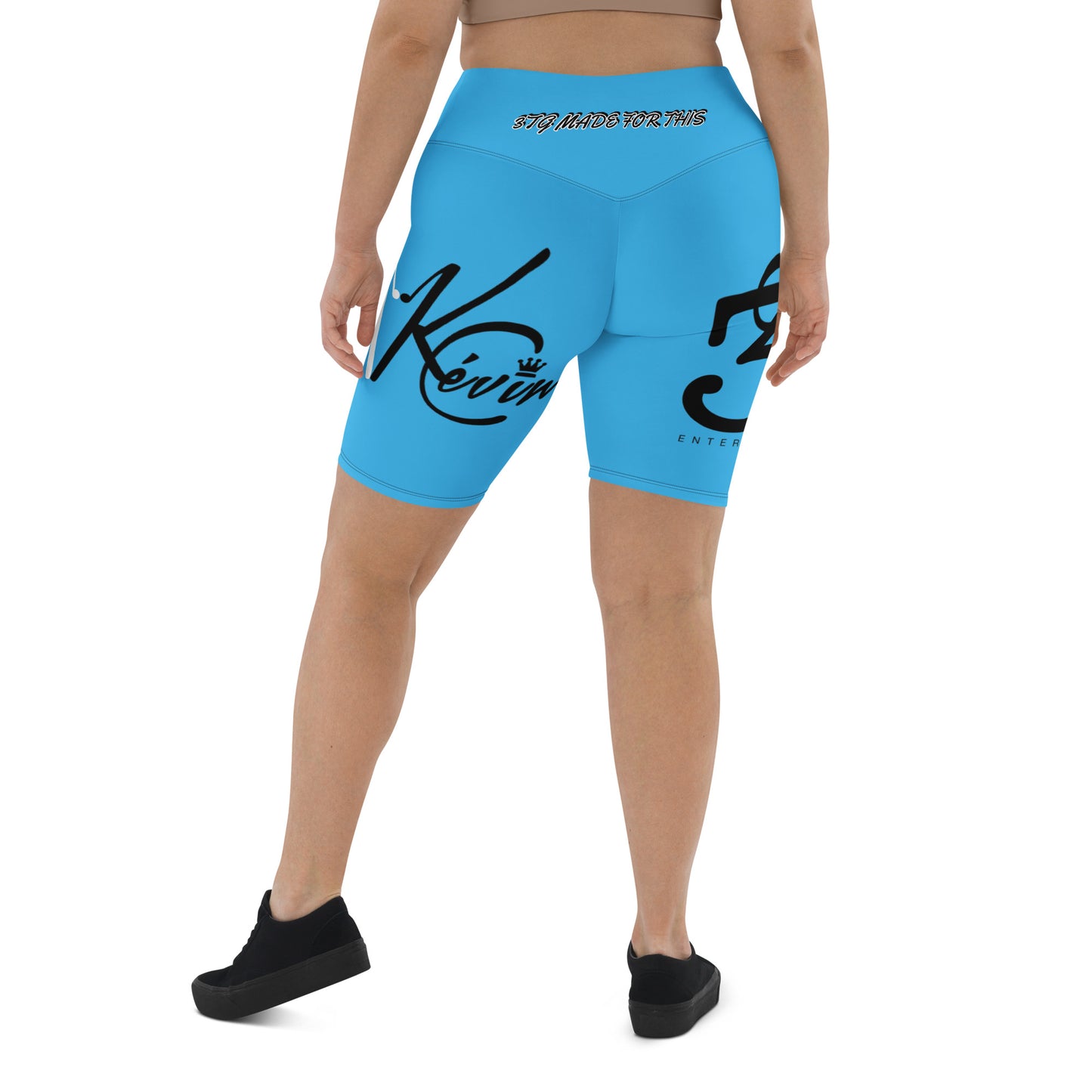 3TG True Queen (True Skies Blue Edition) Biker Shorts