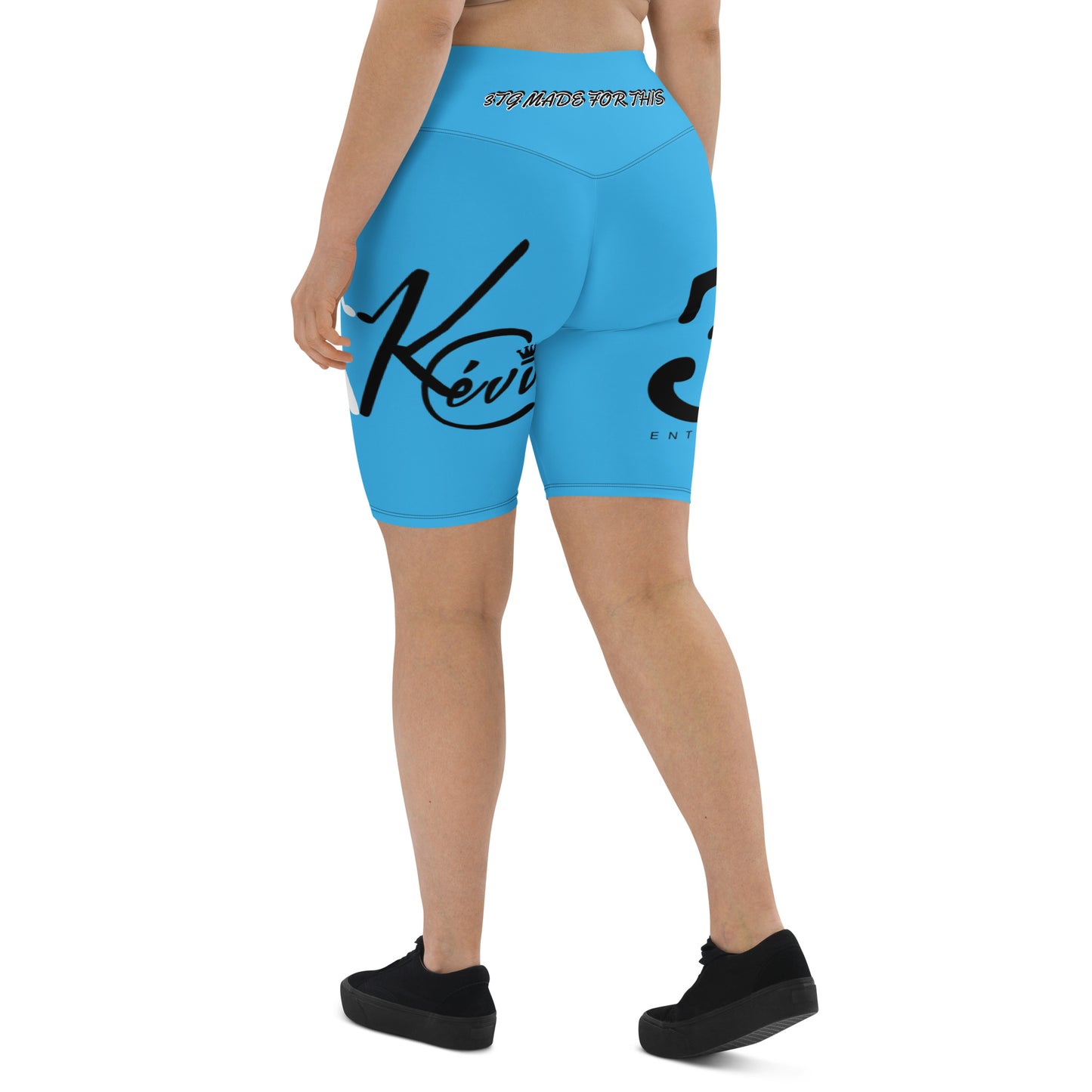 3TG True Queen (True Skies Blue Edition) Biker Shorts