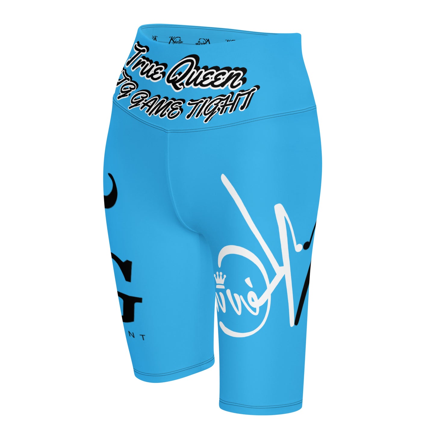 3TG True Queen (True Skies Blue Edition) Biker Shorts