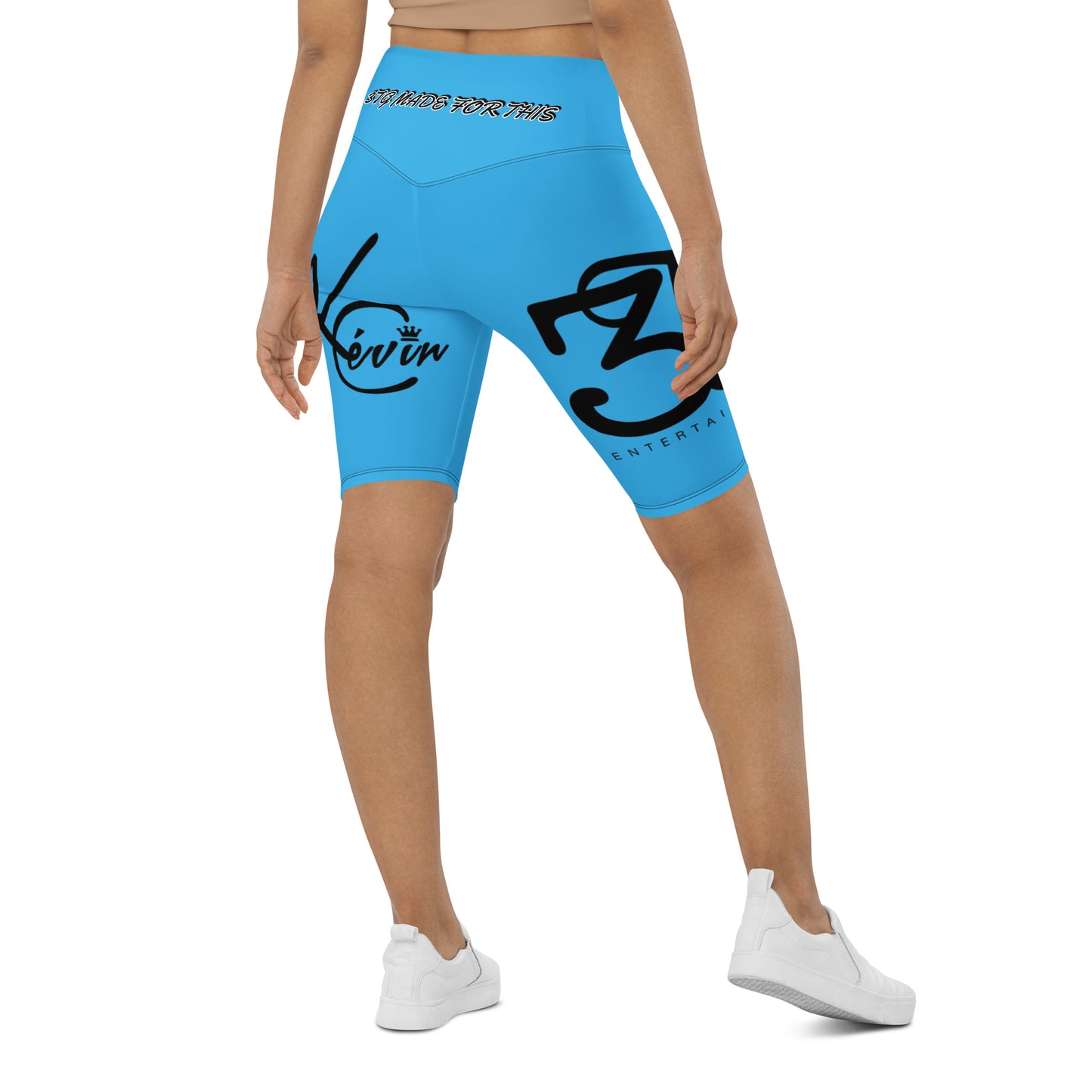 3TG True Queen (True Skies Blue Edition) Biker Shorts