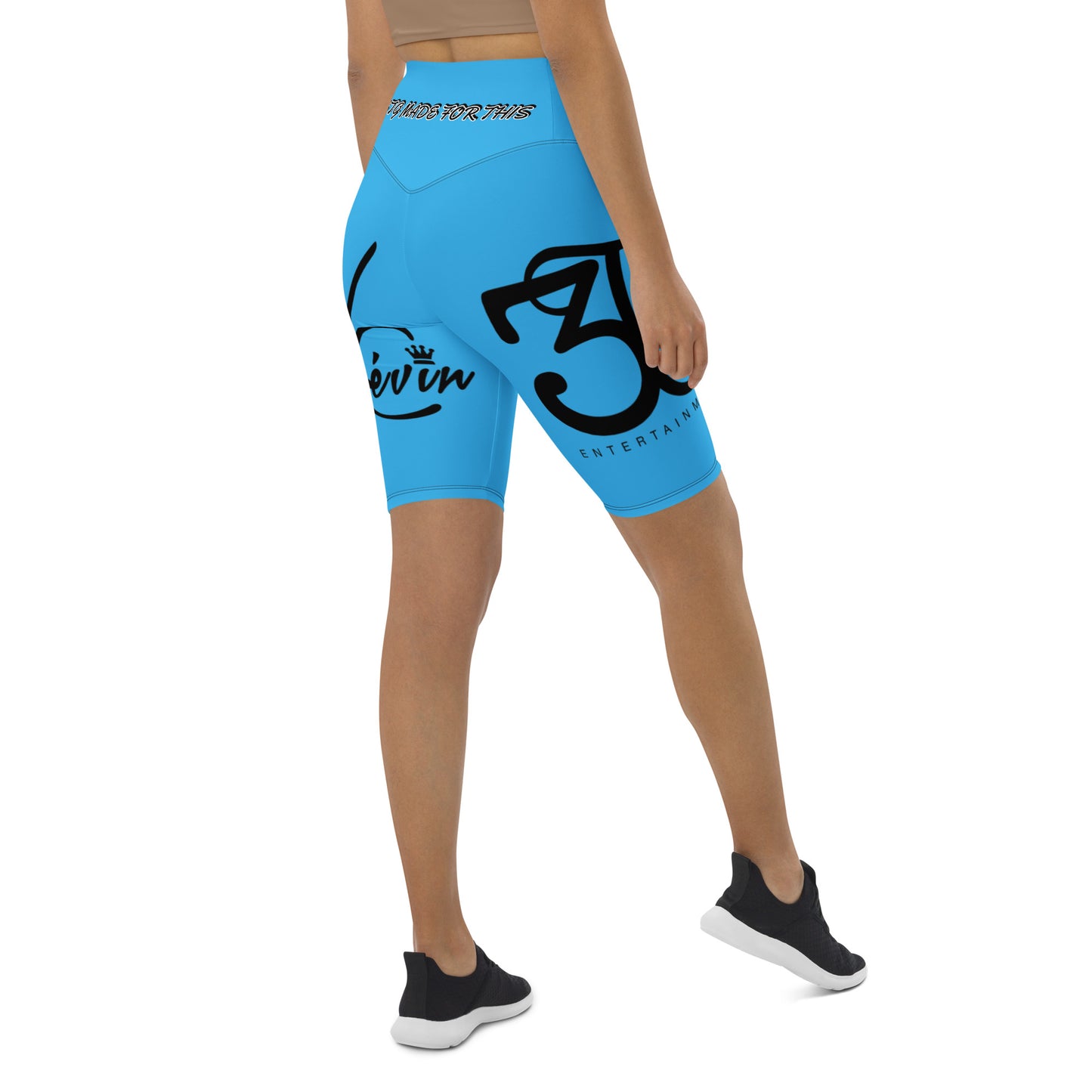 3TG True Queen (True Skies Blue Edition) Biker Shorts