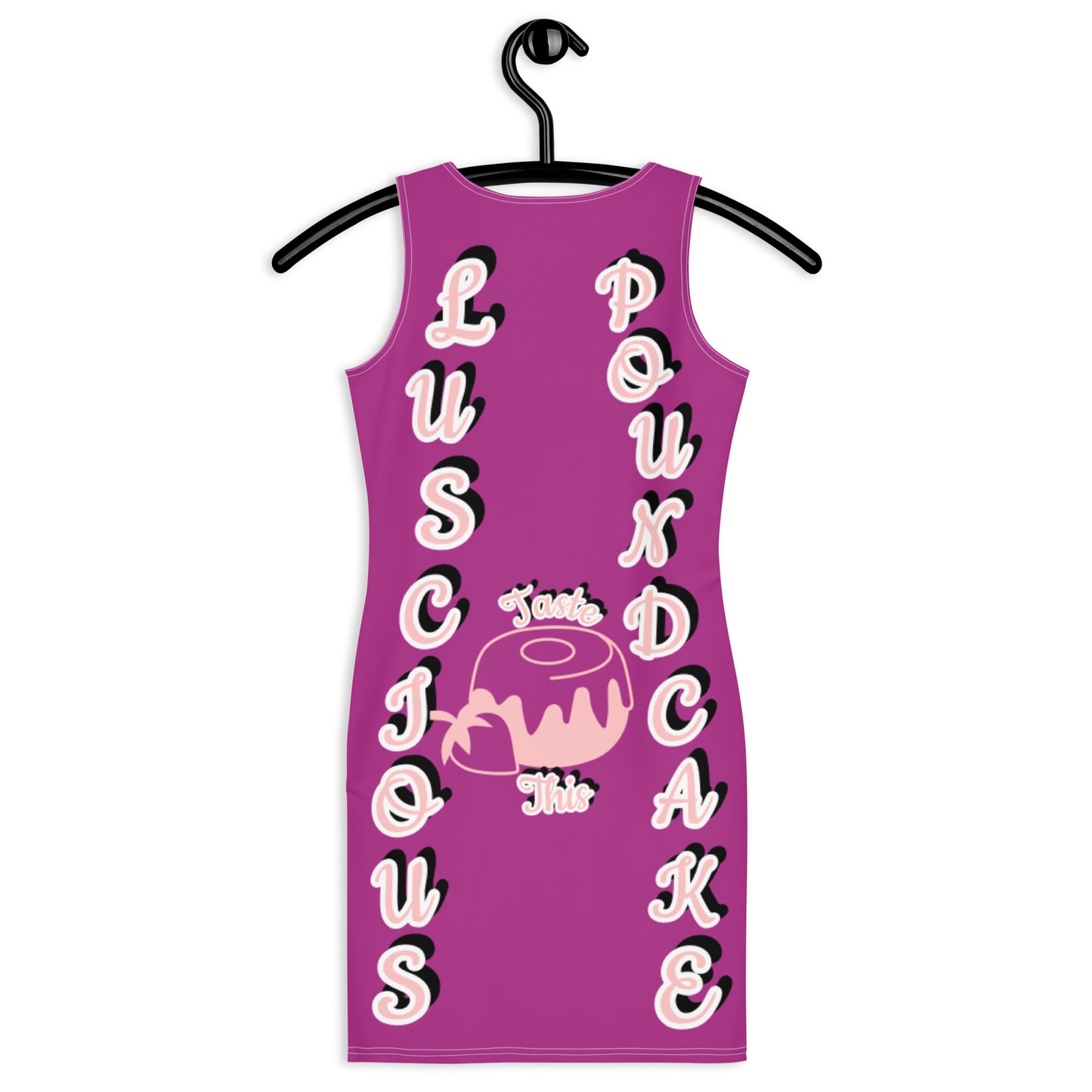 3TG True Lusciousness Bodycon Dress (Purple Grape Berry Pound Cake Edition)