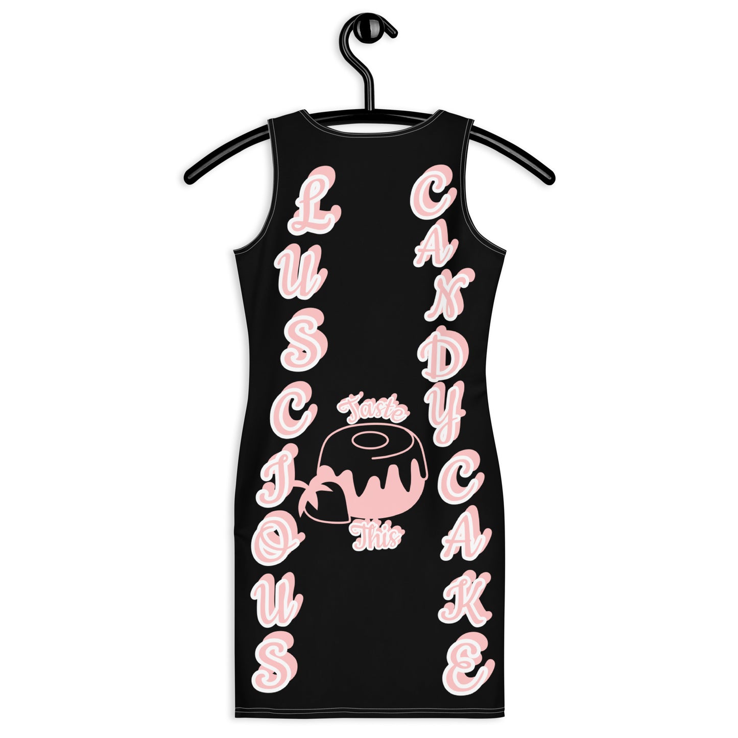 3TG True Lusciousness Bodycon Dress (Peach Blackberry Candy Cake Edition)