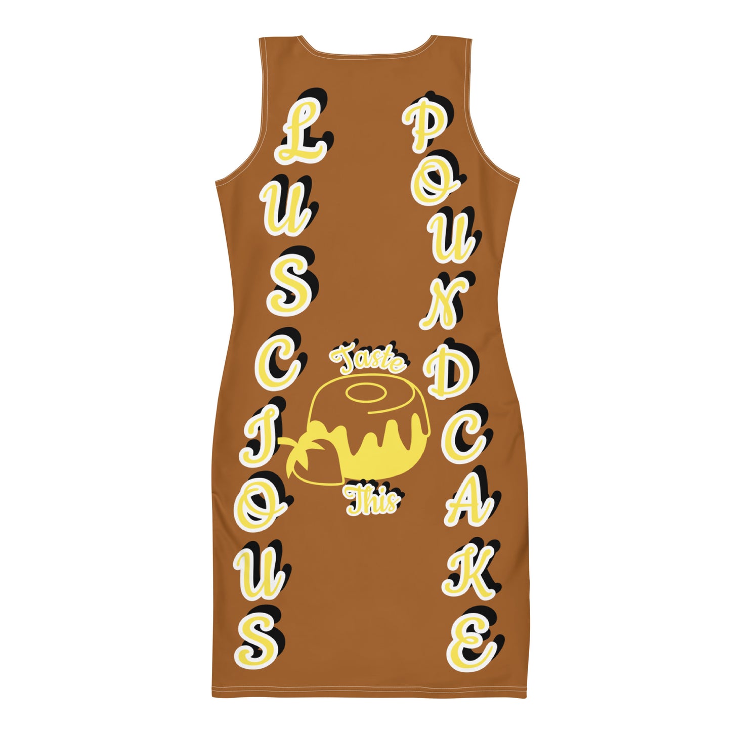 3TG True Lusciousness Bodycon Dress (Pineapple Passion Pound Cake Edition)