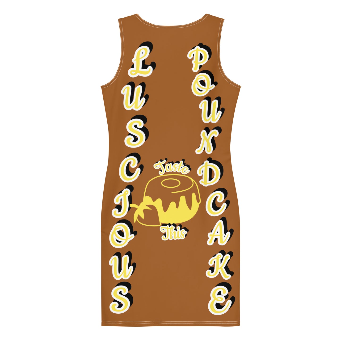 3TG True Lusciousness Bodycon Dress (Pineapple Passion Pound Cake Edition)