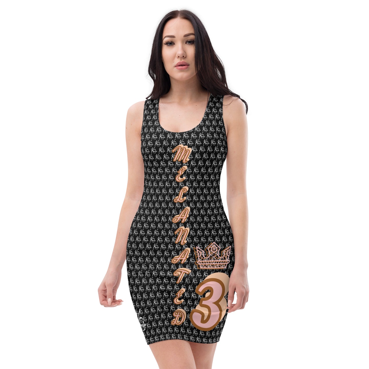 3TG True Melanated Queen (Special Edition) BodyFitted dress