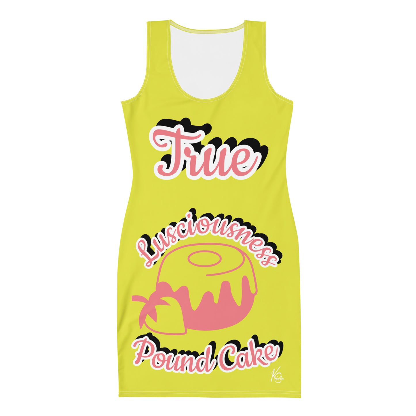 3TG True Lusciousness Bodycon Dress (Yela Strawberry Lemonade Pound Cake Edition)