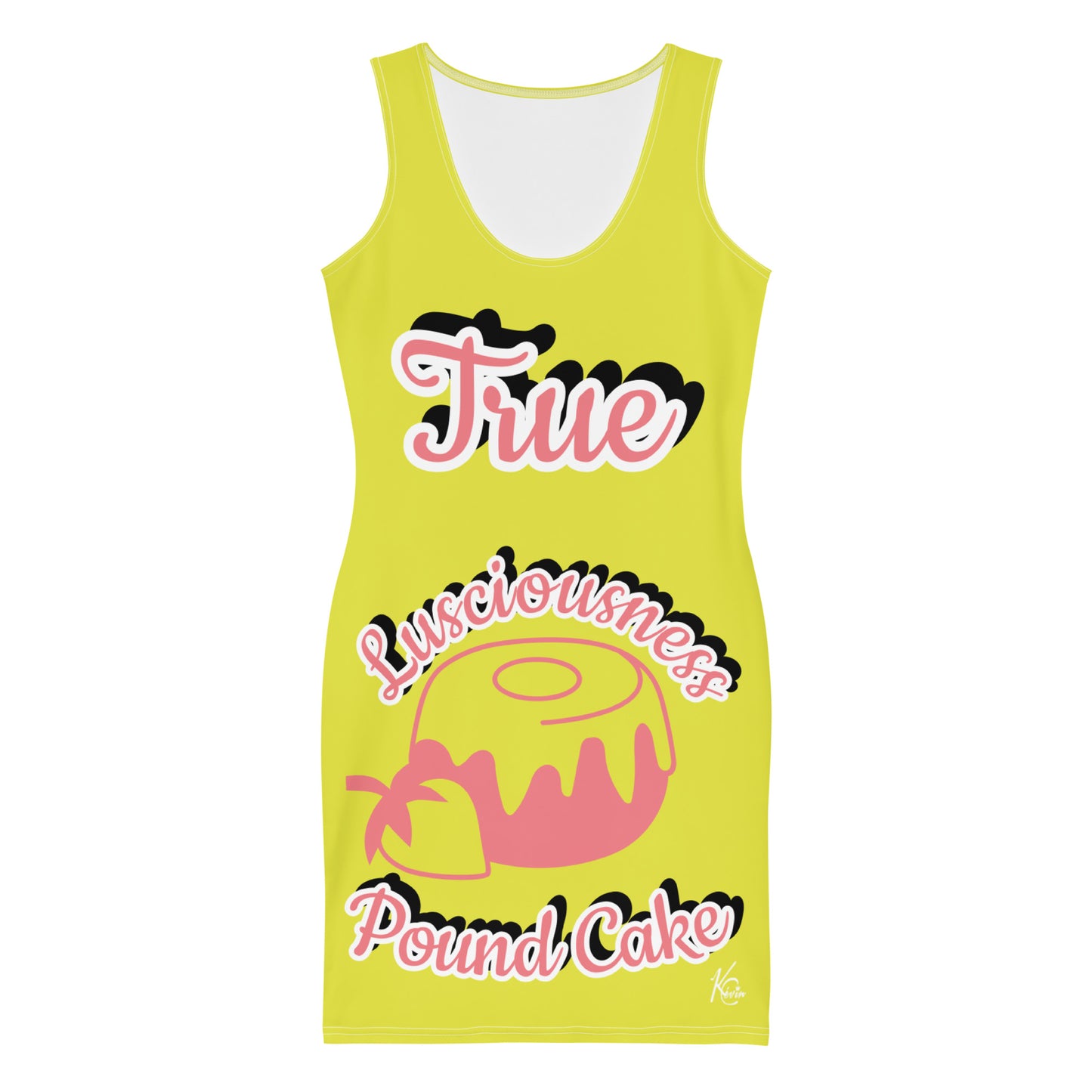 3TG True Lusciousness Bodycon Dress (Yela Strawberry Lemonade Pound Cake Edition)