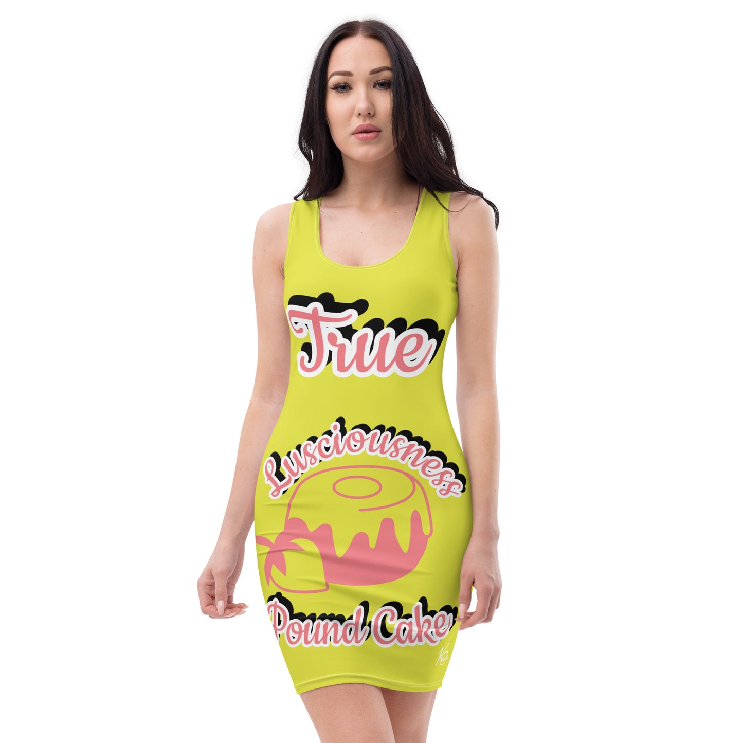 3TG True Lusciousness Bodycon Dress (Yela Strawberry Lemonade Pound Cake Edition)