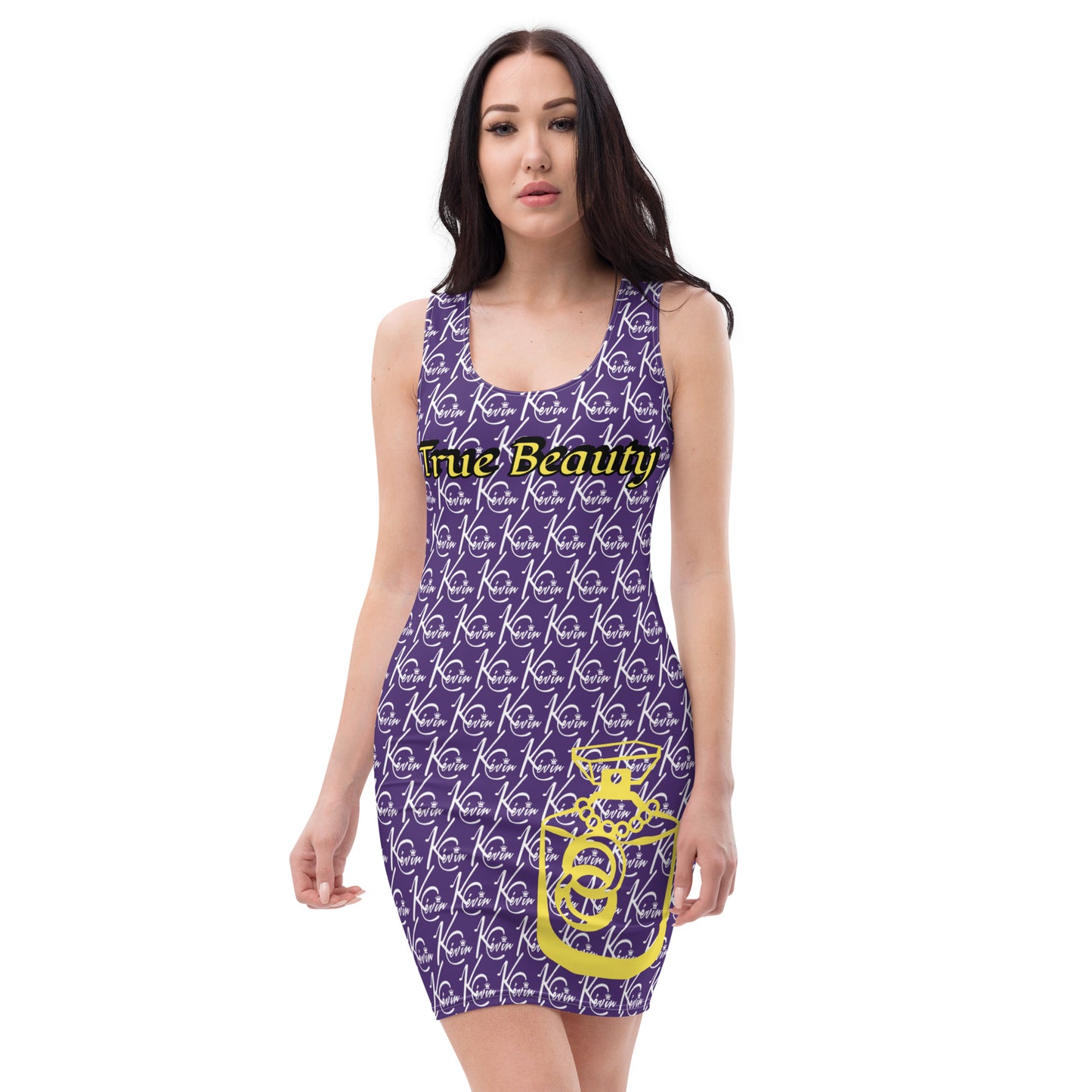 3TG True Beauty BodyFitted Dress (Laker Wet Beauty Edition)