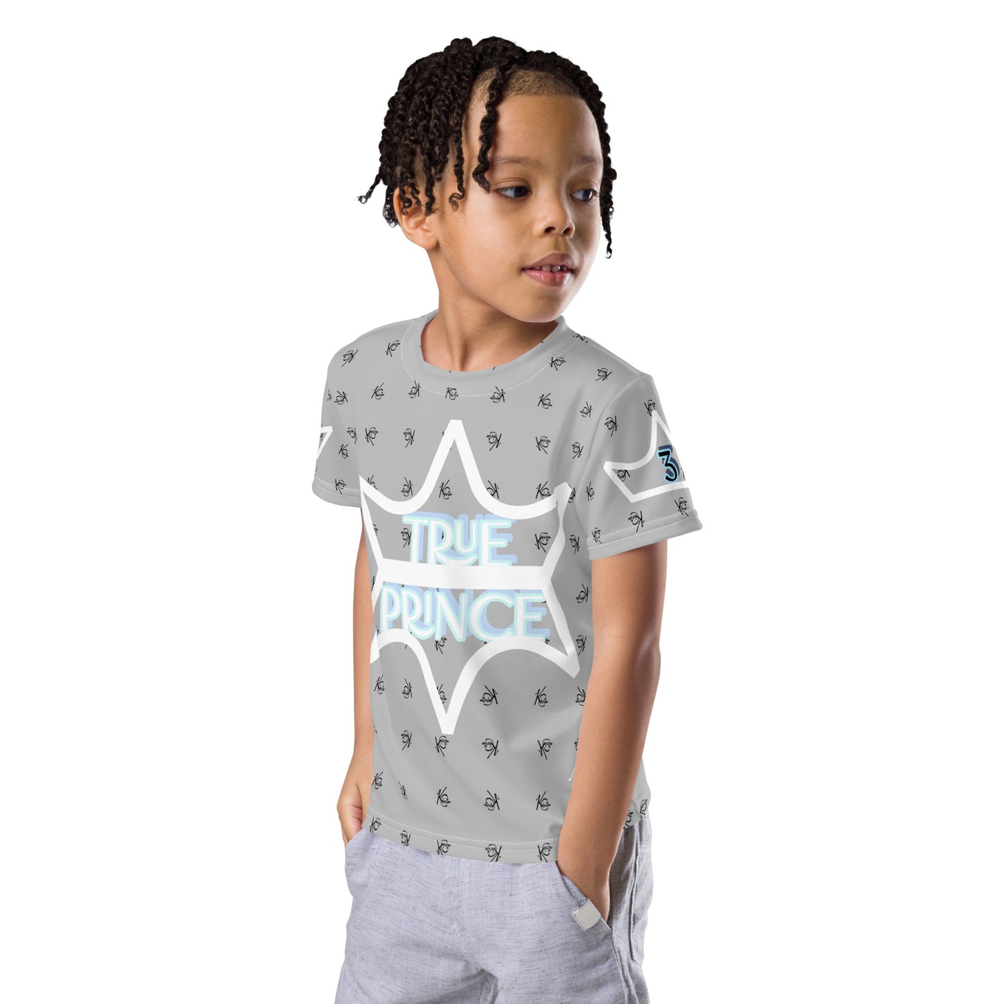 3TG True Prince T-Shirt (Grey Star)