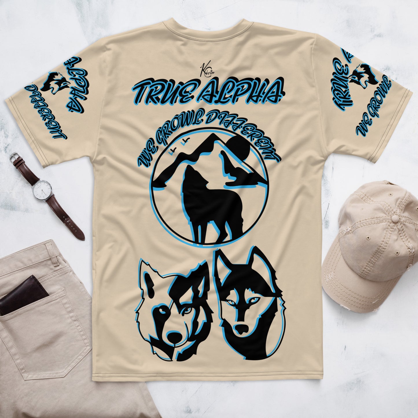 3TG True Alpha (Desert Wolf Print Edition) T-Shirt