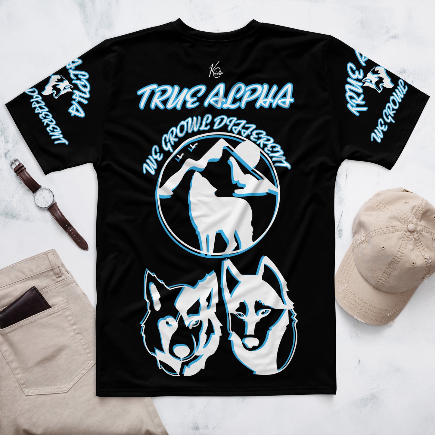 3TG True Alpha (Night Wolf Print Edition) T-Shirt