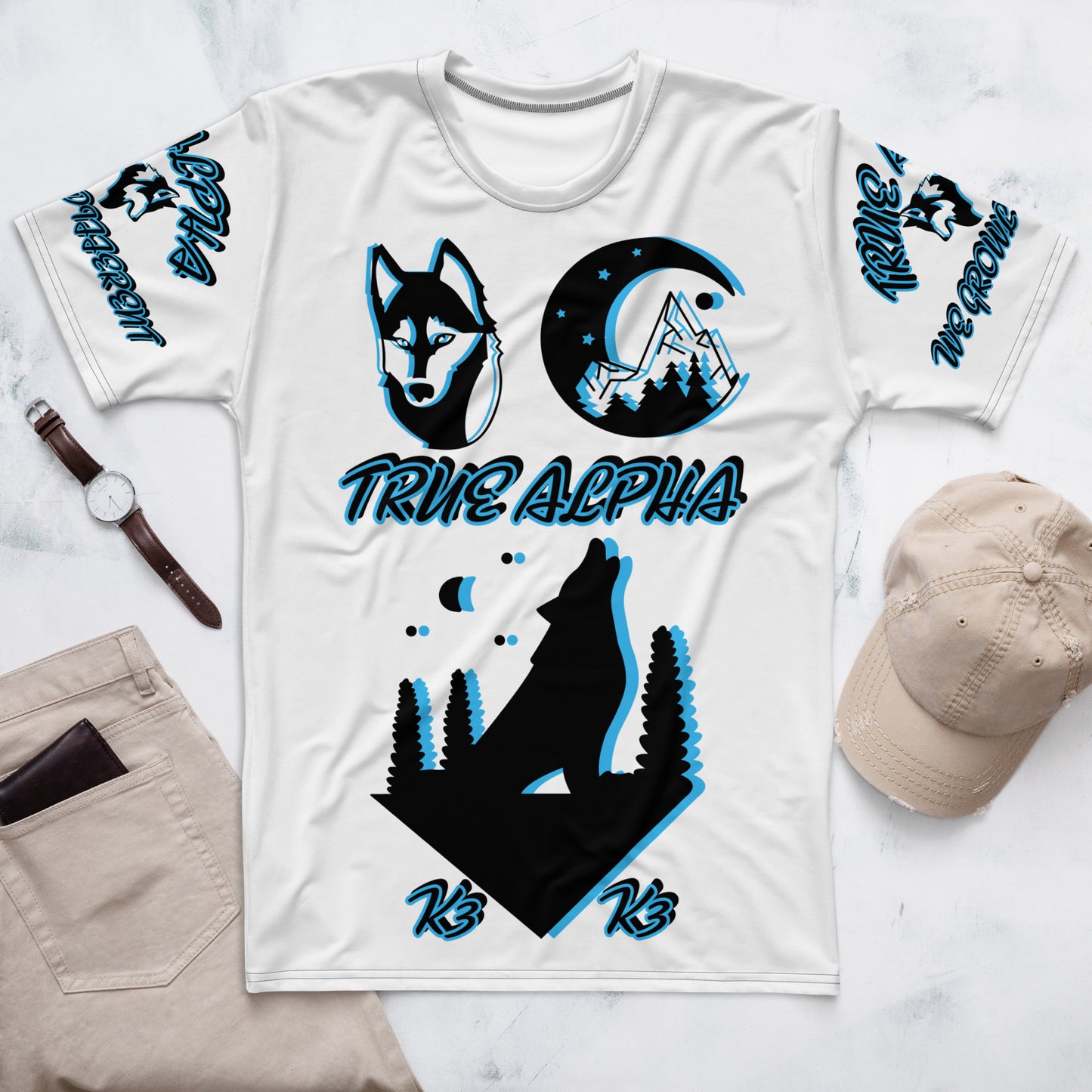 3TG True Alpha T-Shirt (Wolf Print Edition)