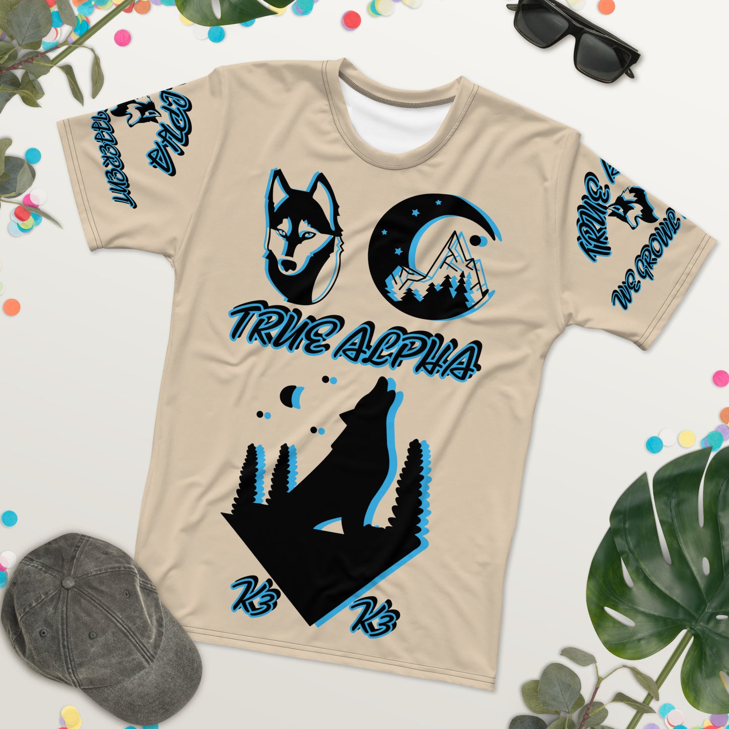 3TG True Alpha (Desert Wolf Print Edition) T-Shirt