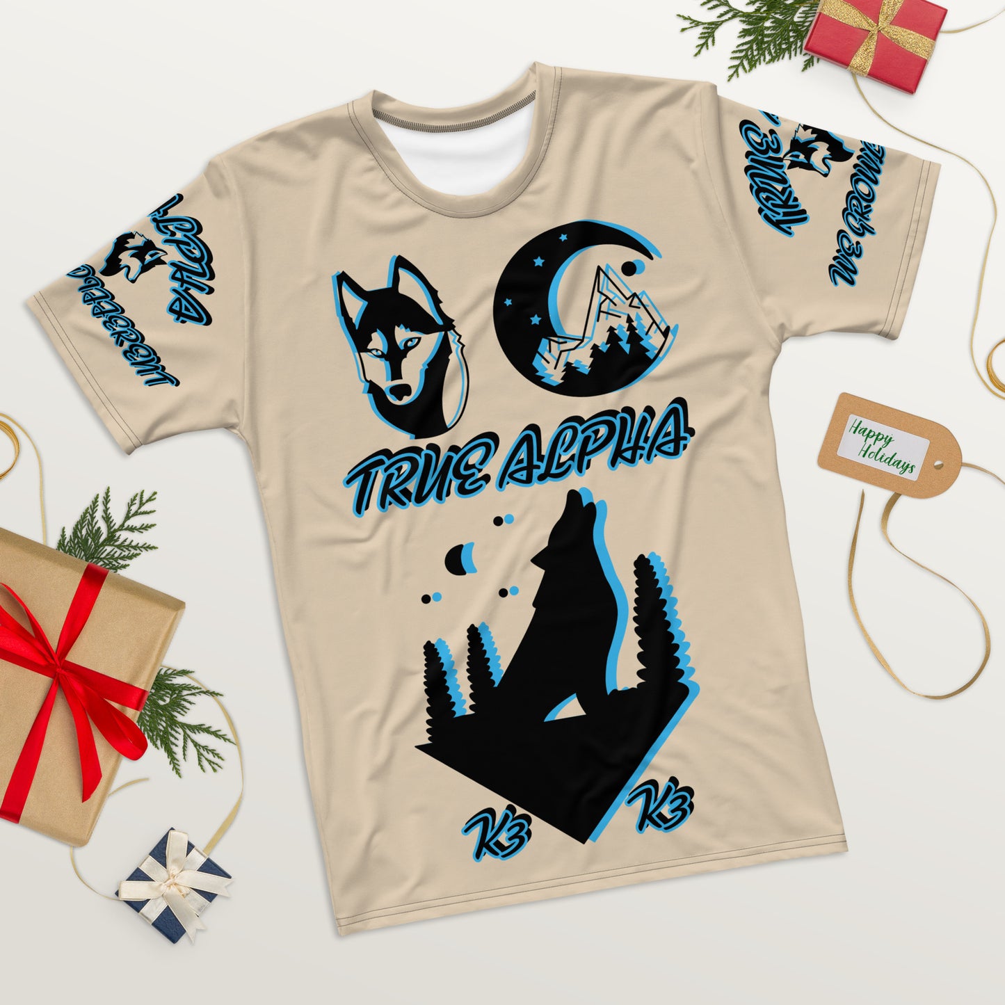 3TG True Alpha (Desert Wolf Print Edition) T-Shirt