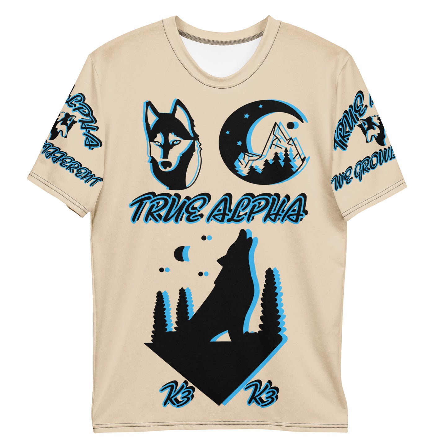 3TG True Alpha (Desert Wolf Print Edition) T-Shirt