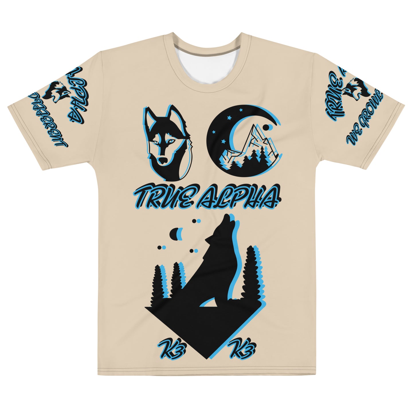 3TG True Alpha (Desert Wolf Print Edition) T-Shirt