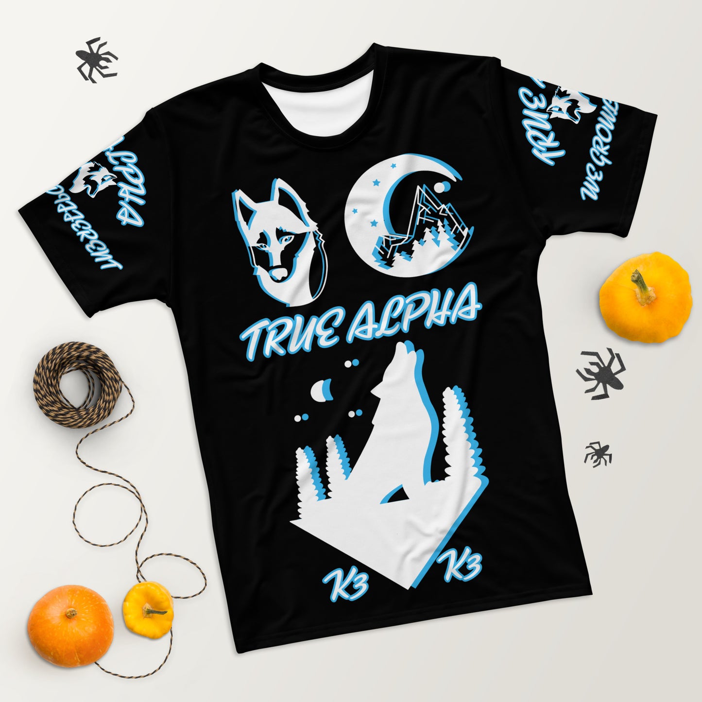 3TG True Alpha (Night Wolf Print Edition) T-Shirt