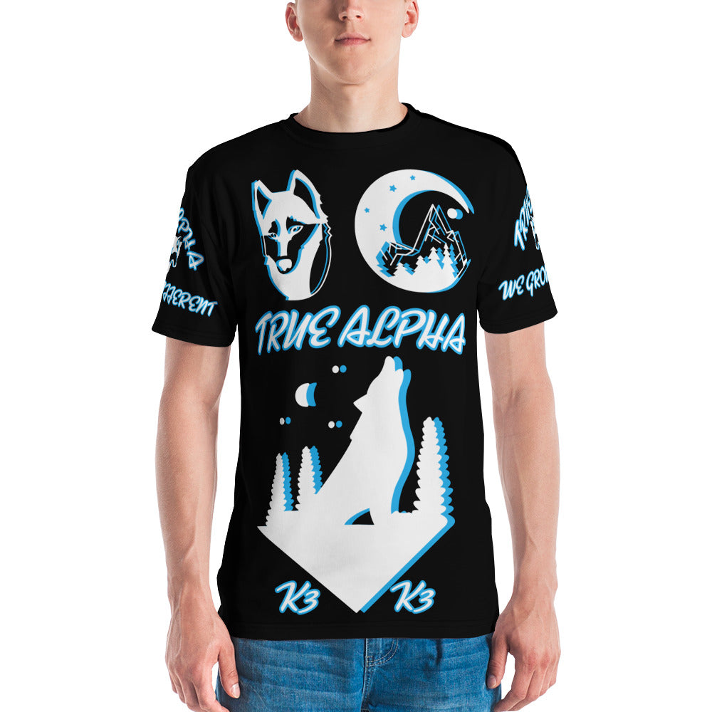 3TG True Alpha (Night Wolf Print Edition) T-Shirt