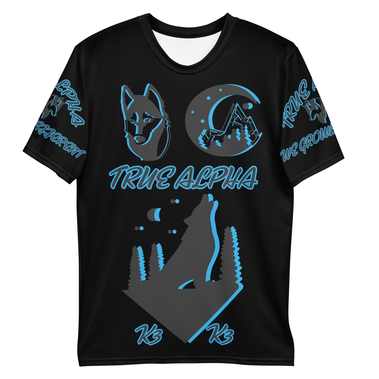 3TG True Alpha (Shadow Wolf Print Edition) T-Shirt