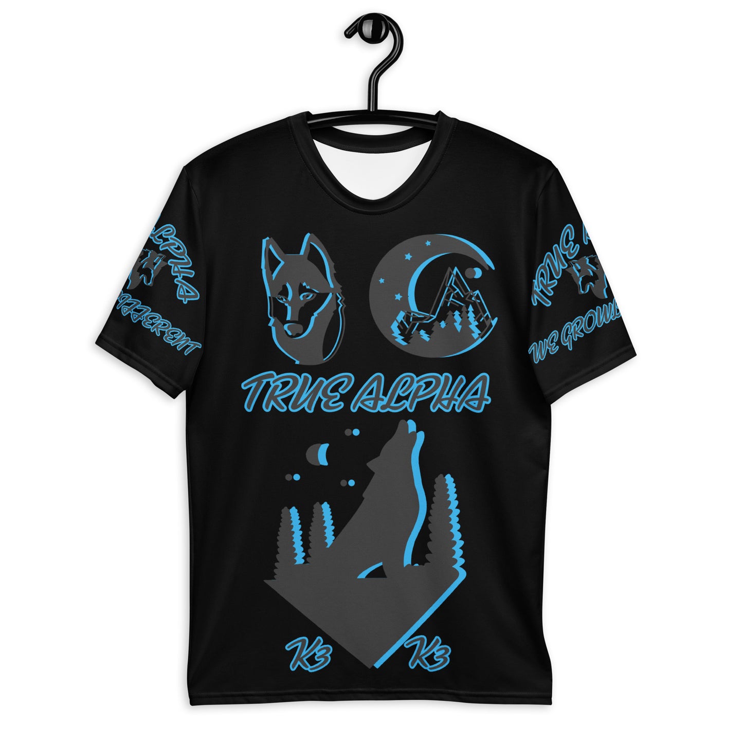 3TG True Alpha (Shadow Wolf Print Edition) T-Shirt