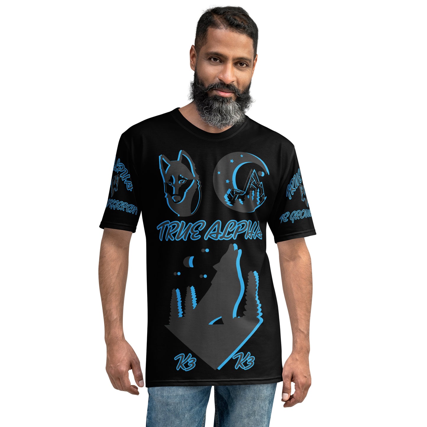 3TG True Alpha (Shadow Wolf Print Edition) T-Shirt