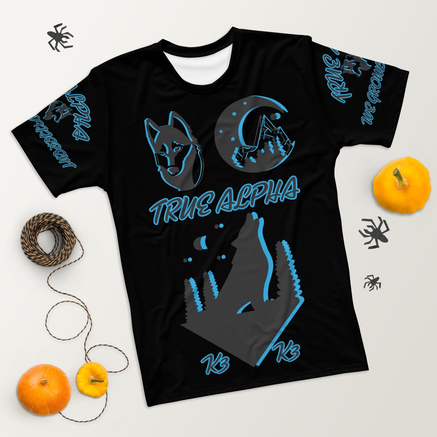 3TG True Alpha (Shadow Wolf Print Edition) T-Shirt