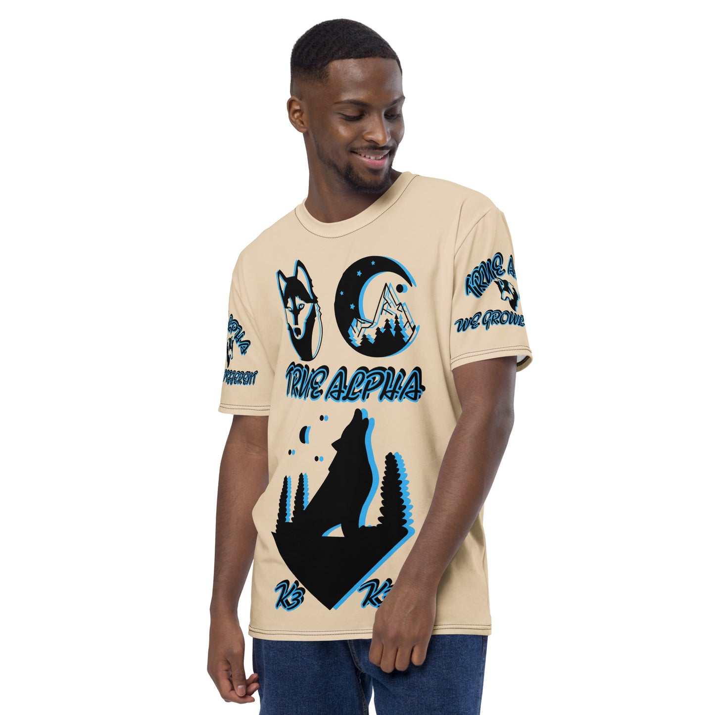 3TG True Alpha (Desert Wolf Print Edition) T-Shirt