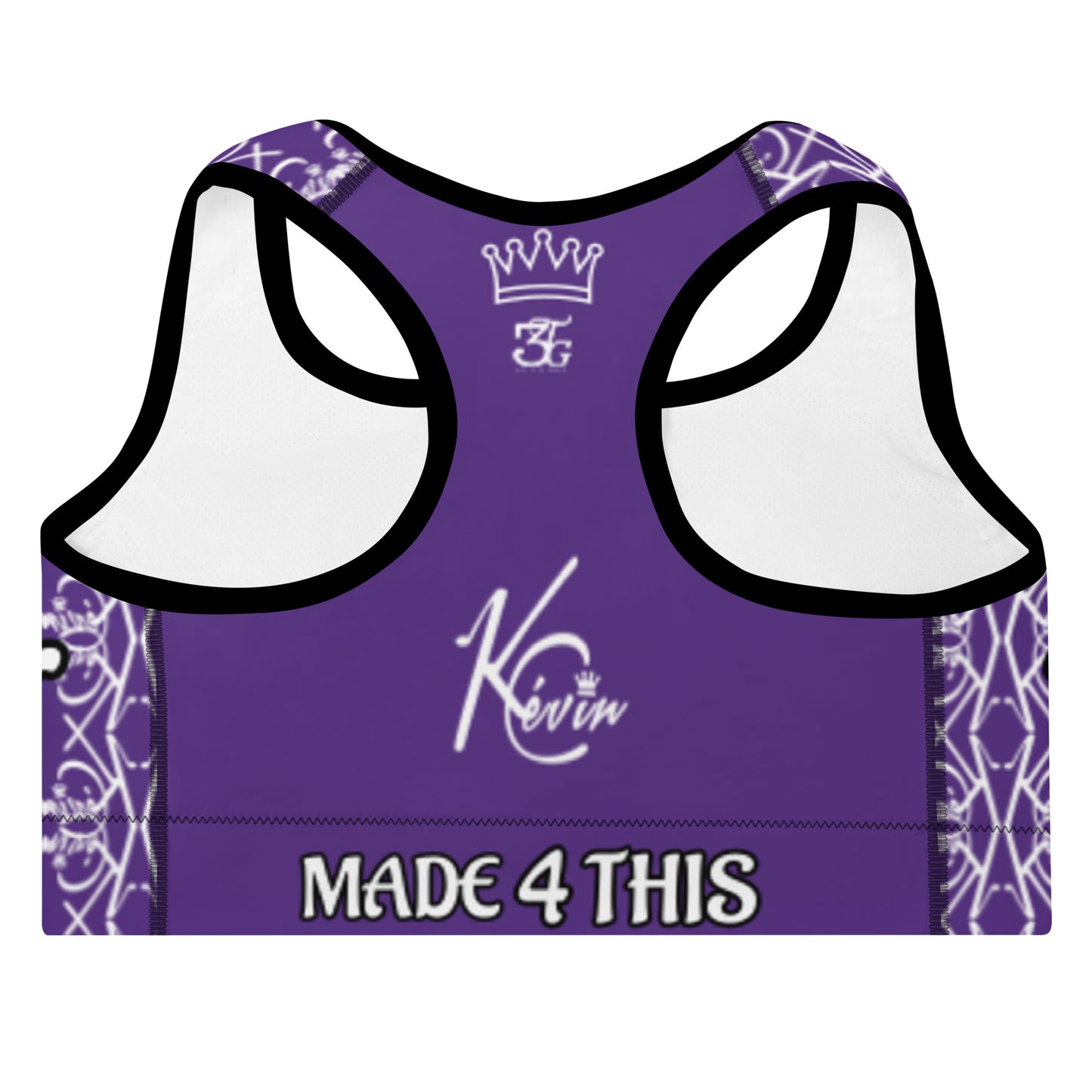 3TG True Lady (Purple Passion Power Edition) Padded Sports Bra