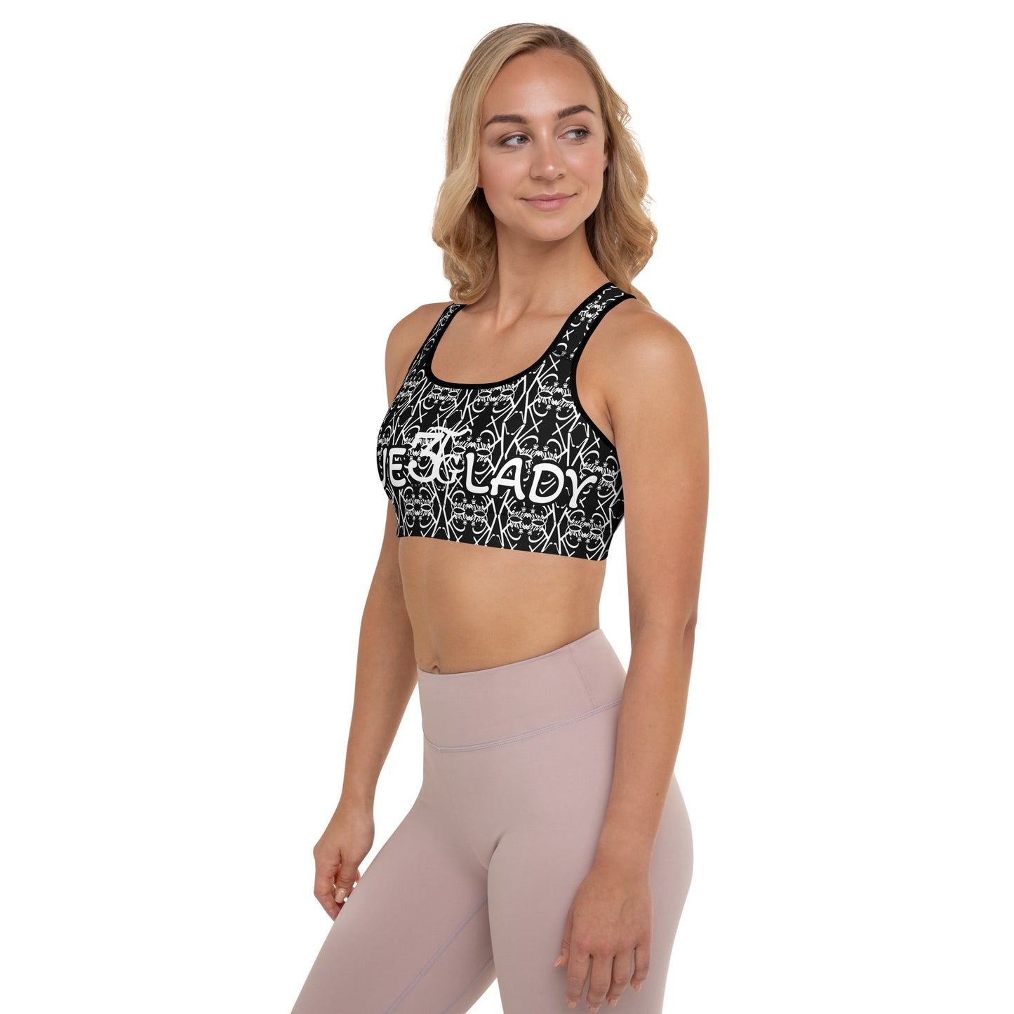 3TG True Lady (Blackberry Cream Beauty Edition) Padded Sports Bra