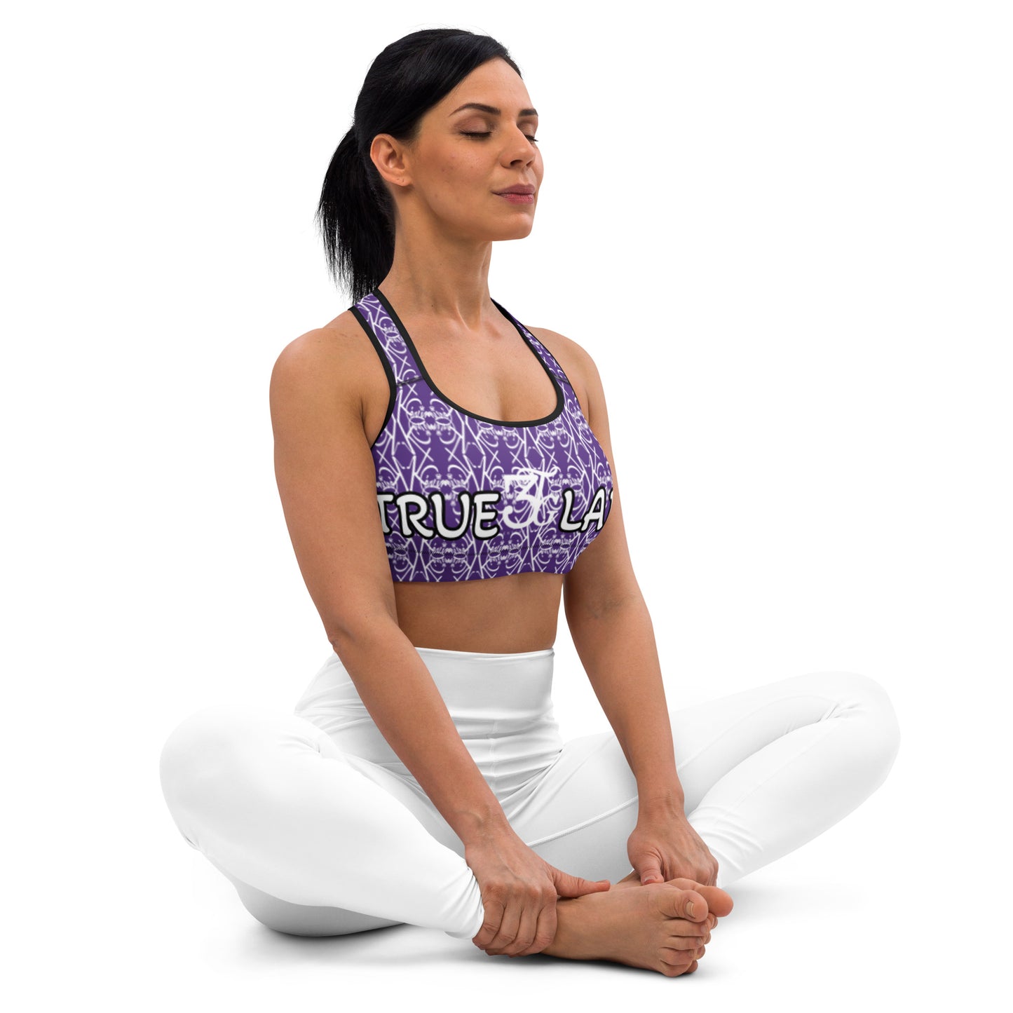 3TG True Lady (Purple Passion Power Edition) Padded Sports Bra