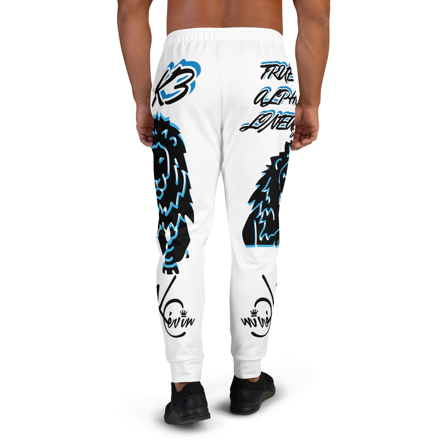 3TG True Alpha (Sky Realm Dark King Lineage Lion Print) Joggers