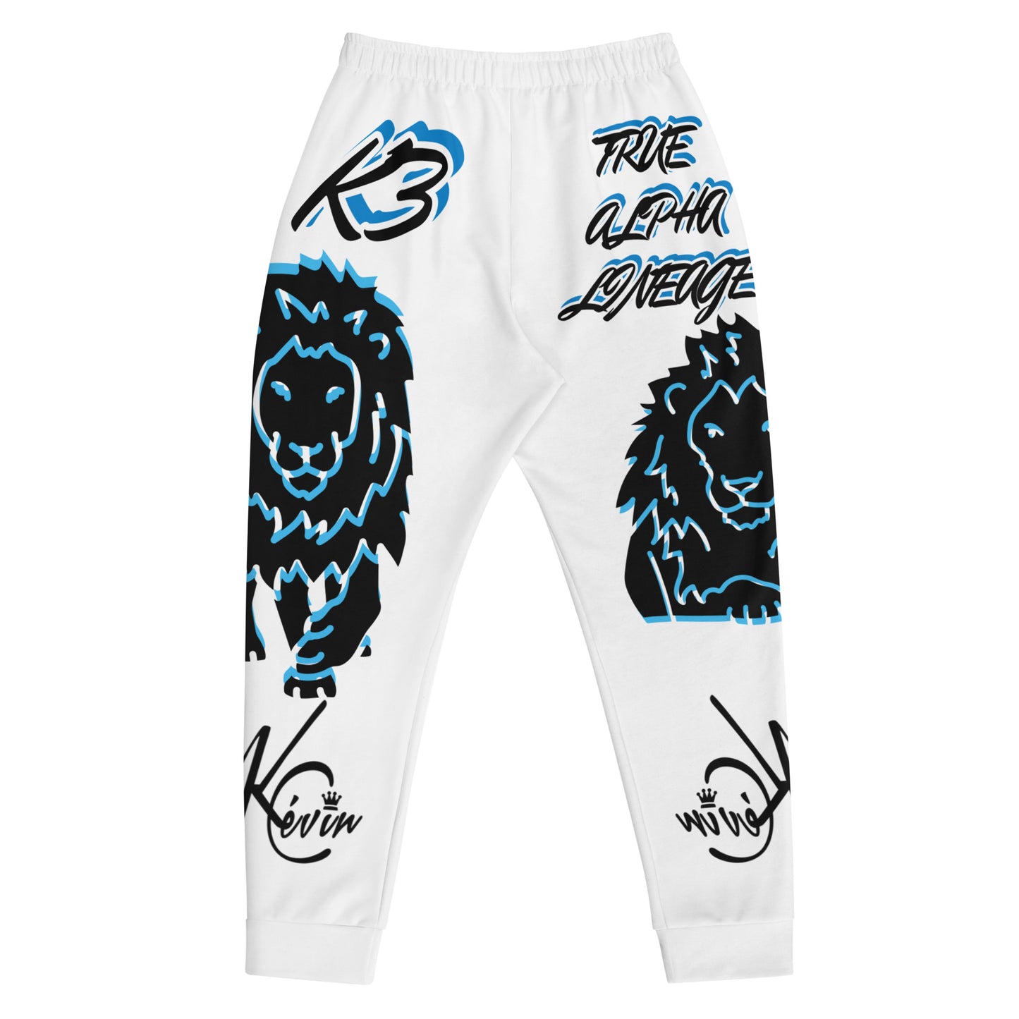 3TG True Alpha (Sky Realm Dark King Lineage Lion Print) Joggers