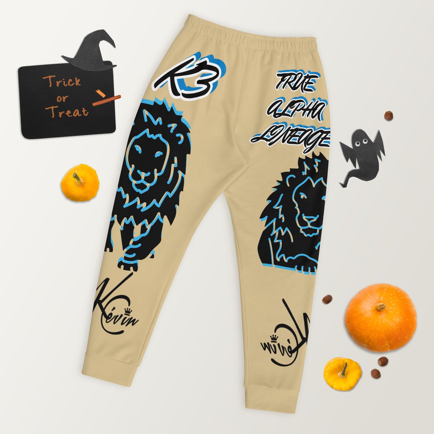 3TG True Alpha (Dark Desert Mystic King Lineage Lion Print) Joggers